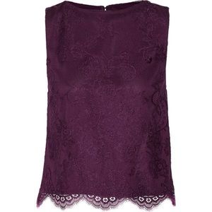 Alice + Olivia Amal Lace Top